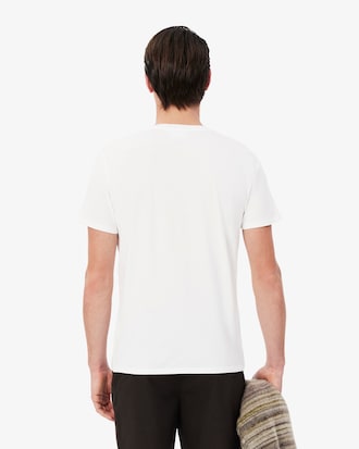 T-shirt coton Pima léger col V