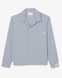 Surchemise oversize laine m&eacute;lang&eacute;e