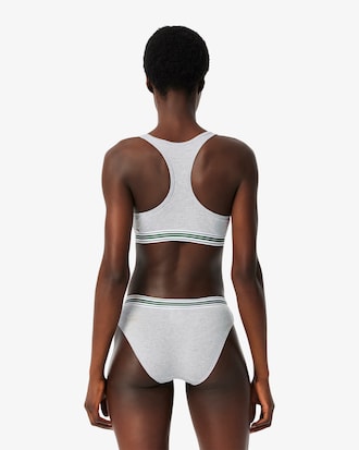 Brassi&egrave;re rembourr&eacute;e coton stretch