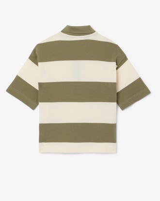 Polo en Petit Piqué rayé
