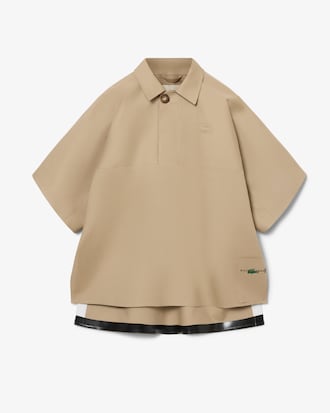 Polo imperm&eacute;able oversize Lacoste x Mackintosh