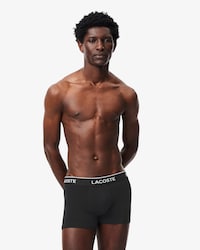 Lot de 3 boxers courts coton stretch