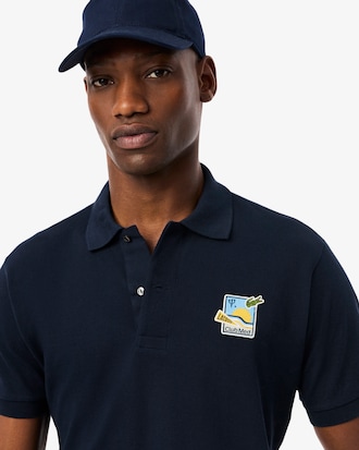 Polo L.12.12 Lacoste x Club Med avec badge