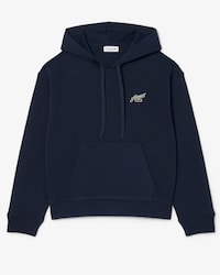 Sweatshirt &agrave; capuche en molleton badge