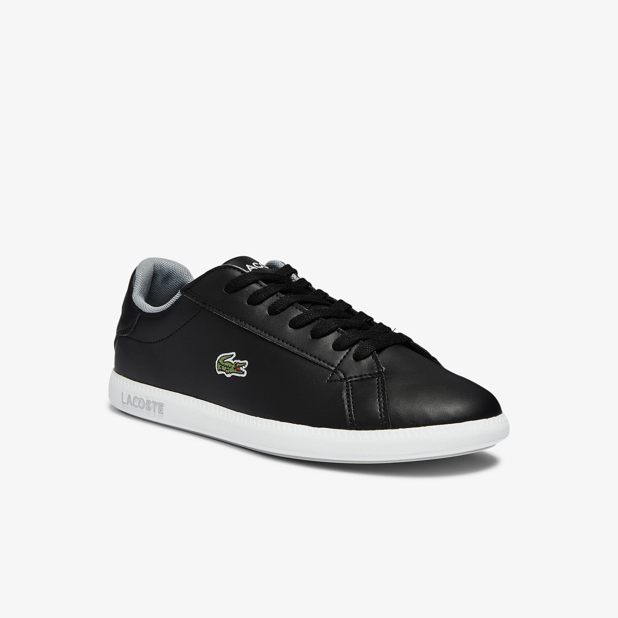Lacoste Sneakers Graduate junior synthétique Taille 35 Noir/gris