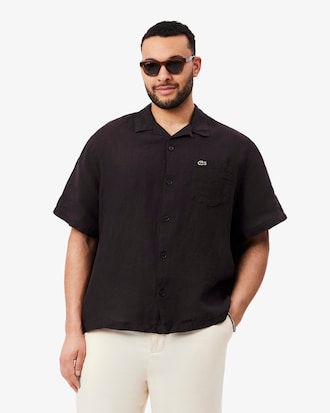 Chemise relaxed fit lin