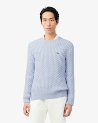 Pull torsad&eacute;e coton