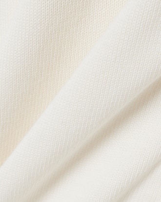 Pull zipp&eacute; coton uni col montant