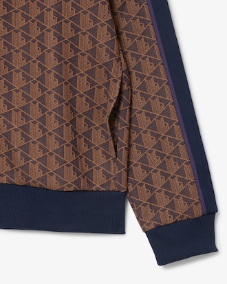 Veste de survêtement zippée Paris jacquard