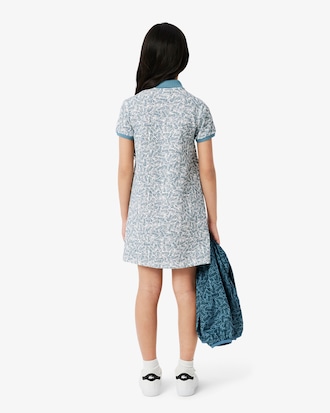 Robe polo coton imprimée