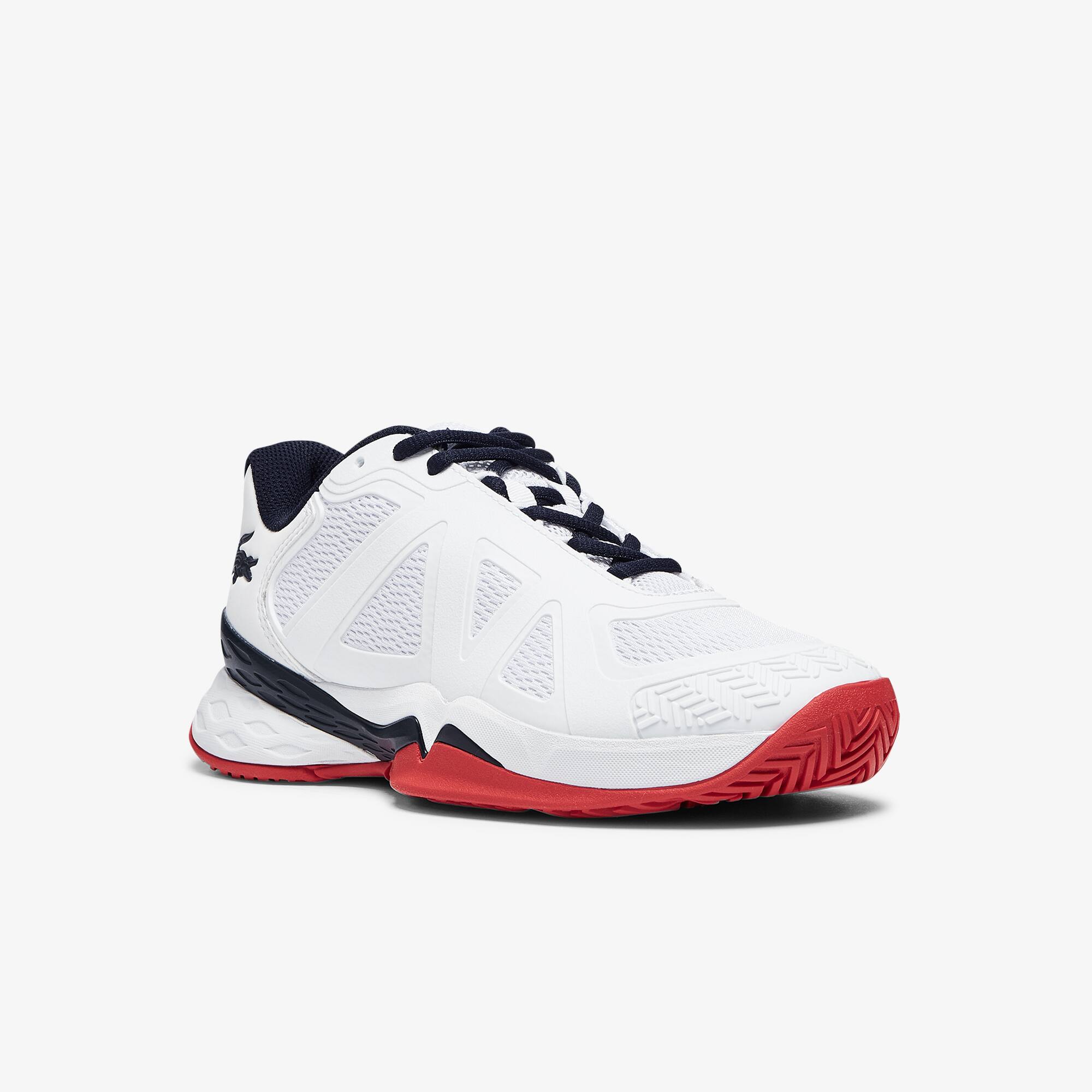 Lacoste Sneakers LC Scale II femme en tissu Taille 39.5 Blanc/bleu