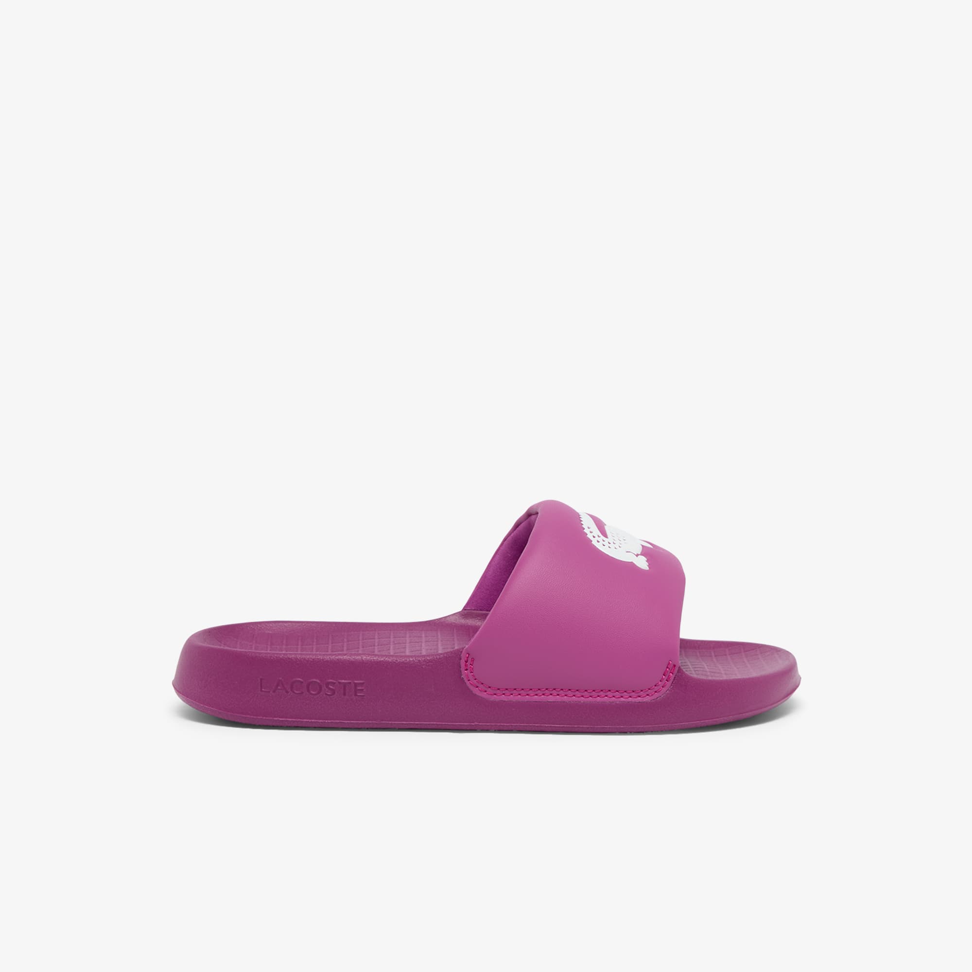 Lacoste Claquettes Serve Slide 1.0 femme Taille 37 Violet