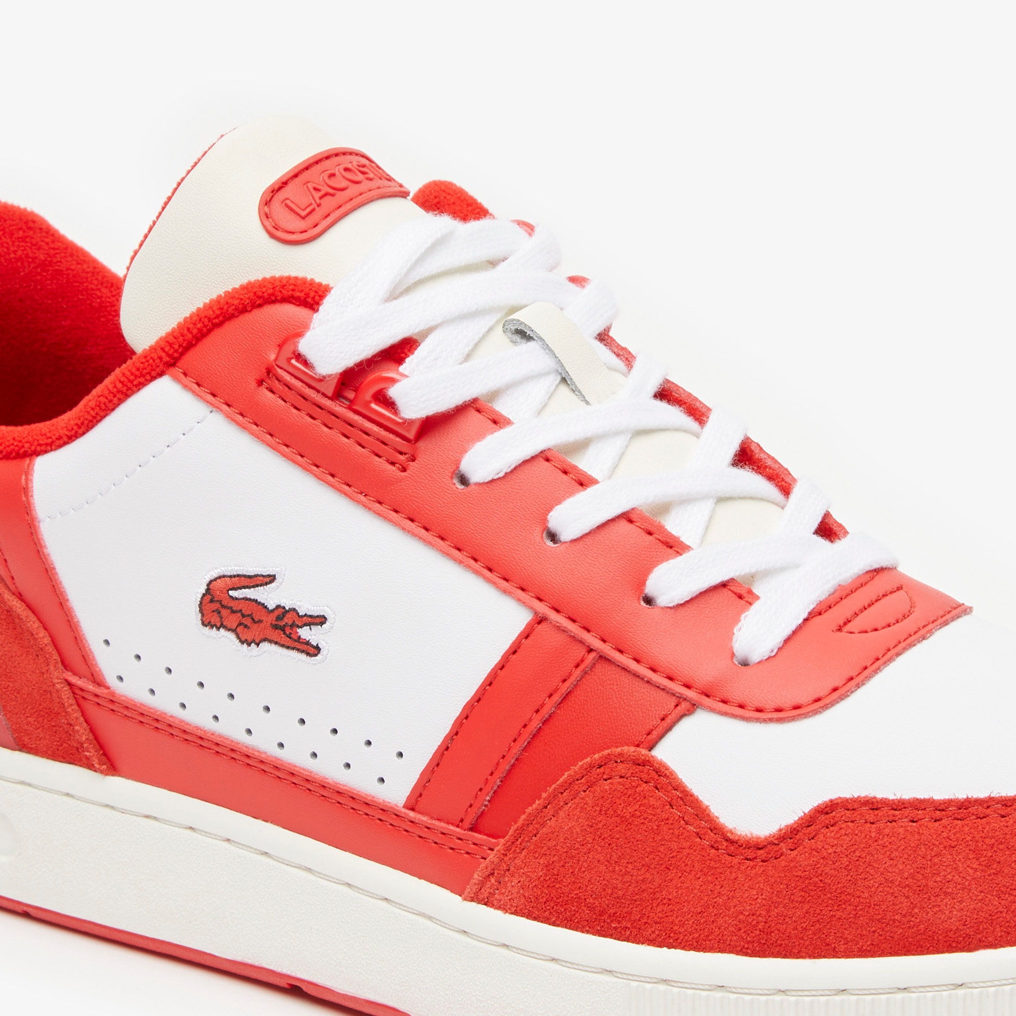 Sneakers TClip homme Lacoste en cuir bicolores Sneakers homme