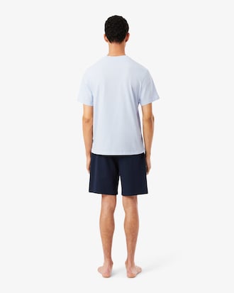 Short de pyjama straight fit molleton