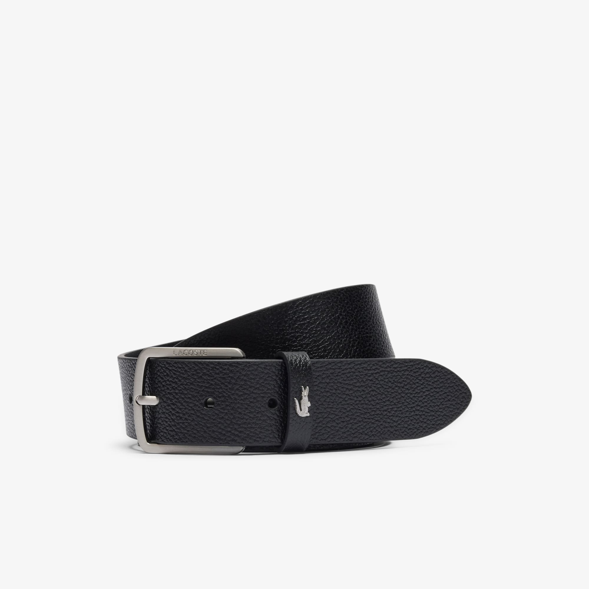 Ceinture en cuir grainé