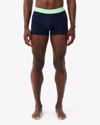 Lot de 3 boxers courts coton stretch