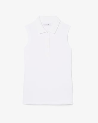 Polo L.12.D slim fit sans manche stretch