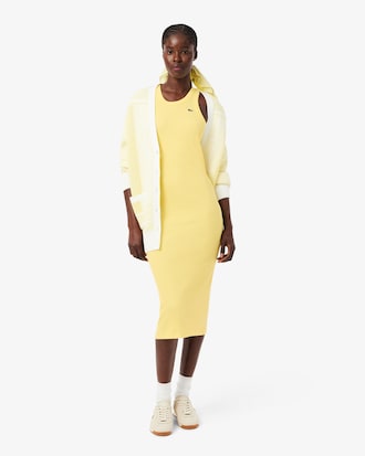 Robe sans manche en coton