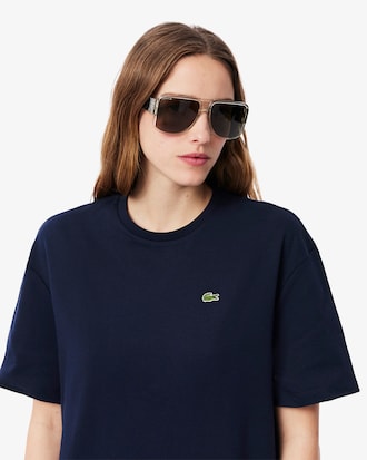 Robe t-shirt oversize coton