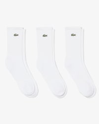 Lot de 3 paires de chaussettes hautes c&ocirc;tel&eacute;es