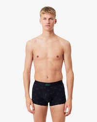 Lot de 3 boxers courts imprim&eacute; crocodile