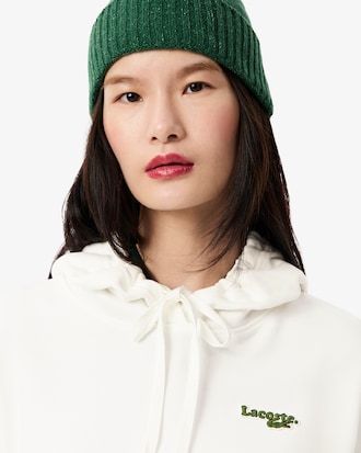 Sweatshirt oversize à capuche siglé