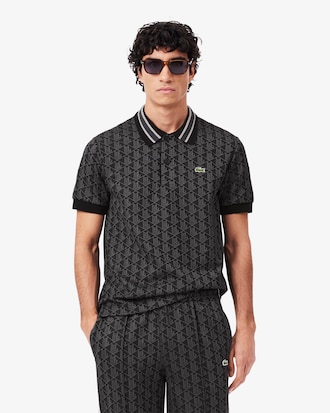 Polo classic fit jacquard monogramme
