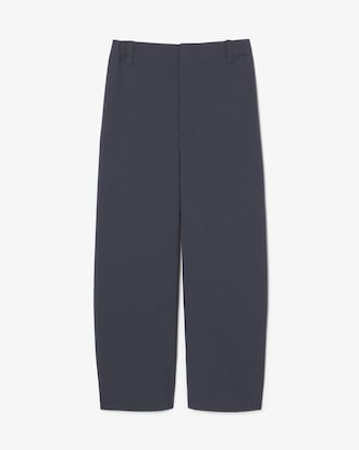 Pantalon tailleur jacquard straight fit D&eacute;fil&eacute;