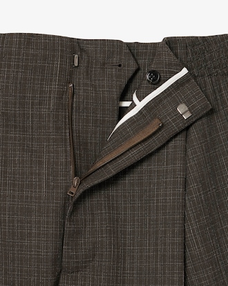 Bermuda tailleur laine D&eacute;fil&eacute;