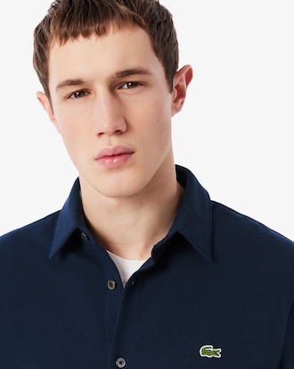 Chemise slim fit Piqué de coton