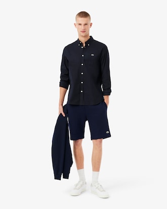 Short regular fit molleton