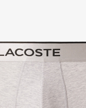 Lot de 3 boxers courts ceinture argent&eacute;e