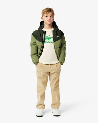 T-shirt coton imprimé crocodile