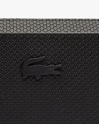 Trousse zippée Chantaco en cuir piqué