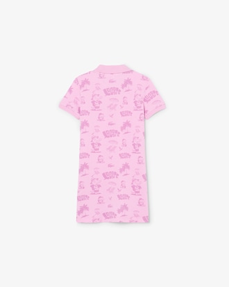 Robe polo Piqu&eacute; imprim&eacute;