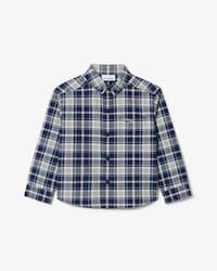 Chemise &agrave; carreaux coton Oxford