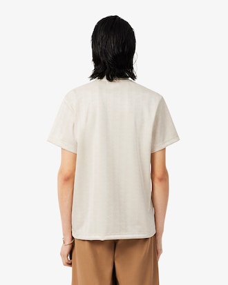 Polo jacquard monogramme classic fit