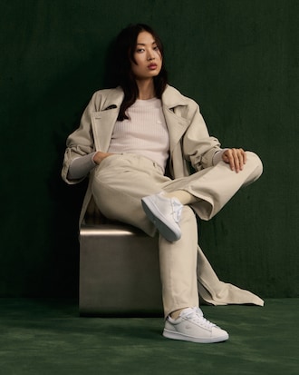 Sneakers Carnaby Set femme en cuir