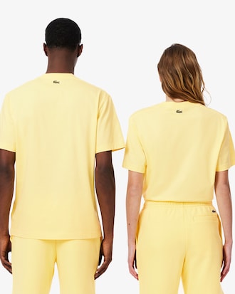 T-shirt coton imprim&eacute; signature