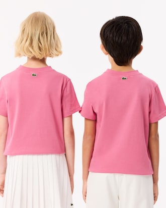 T-shirt coton imprimé signature