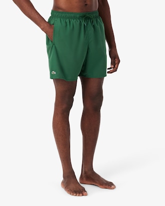 Short de bain mi-long uni