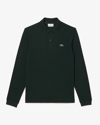 Polo L.12.12 slim fit manches longues