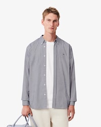 Chemise regular fit coton à carreaux
