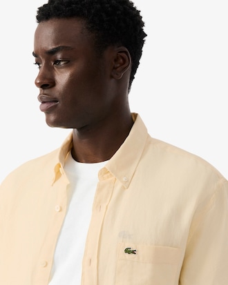 Chemise manches courtes en lin