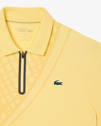 Polo Tennis slim fit Ultra Dry imprimé
