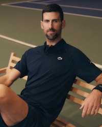 Polo Lacoste Tennis x Novak Djokovic On Court