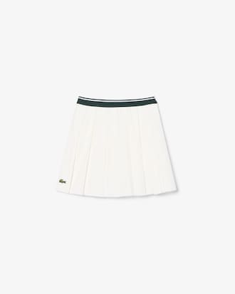 Jupe pliss&eacute;e coton Oxford