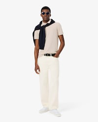 Polo Paris regular fit en Piqu&eacute; stretch