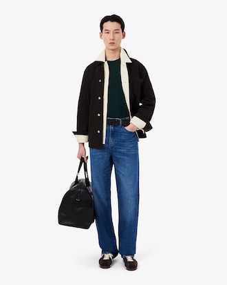 Ceinture en cuir monogramme