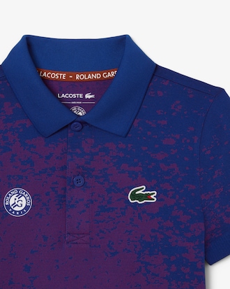 Polo Tennis Édition Roland-Garros sans couture